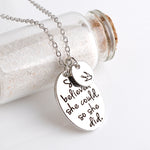 She Believed She Could Necklace - whimsyandever