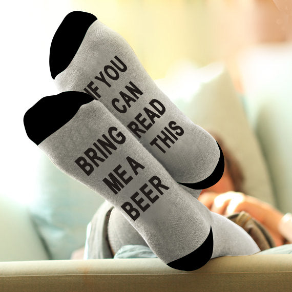 Bring Me a Beer Socks - whimsyandever