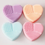 Hearts Silicone Make Up Brush Cleaner - whimsyandever