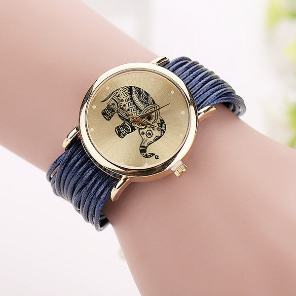 Elephant Troupe Wristwatch - whimsyandever