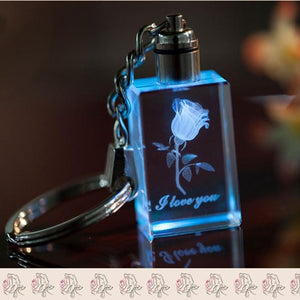 My Rose Keychain - whimsyandever