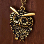 Hot Diggity Owl Wiggly Necklace - whimsyandever