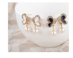 Butterfly Pearl Treasure Earrings - whimsyandever