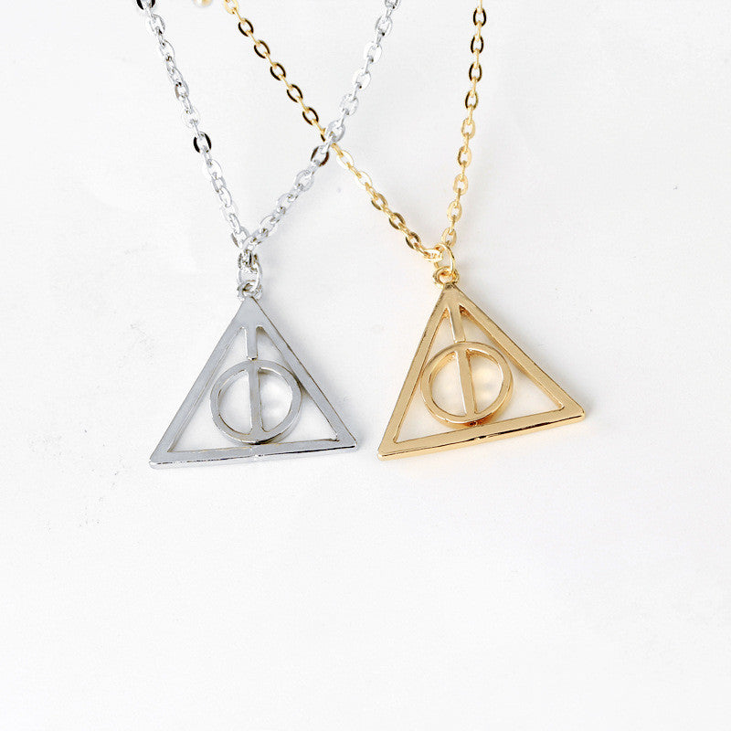 Deathly Hallows Antique Necklace - whimsyandever