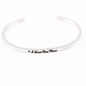 Engraved Positive Mantra Cuffs - whimsyandever