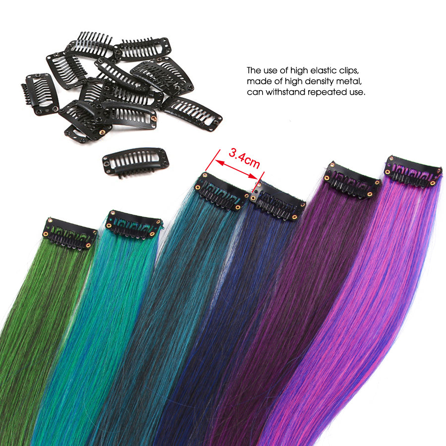 Wild One Ombre Clip Ons - whimsyandever