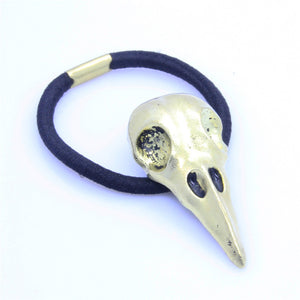 Crow Skull Hair Ties - whimsyandever