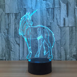 Coy Unicorn Color Changing Nightlight - whimsyandever