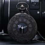 Black Soot Pocket Watch - whimsyandever