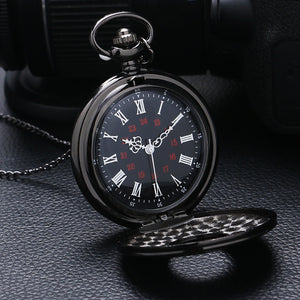 Black Soot Pocket Watch - whimsyandever