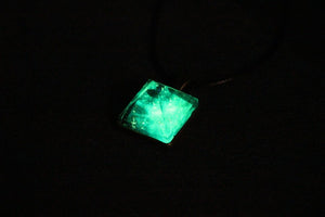 Aztec Pyramid Glowing Crystal Pendant - whimsyandever