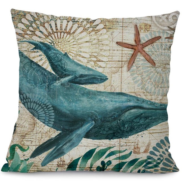 Under the Sea Cushion Cover - whimsyandever