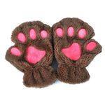 Claw Paw Plush Mitten - whimsyandever