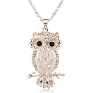 Fairy Owl Necklace - whimsyandever