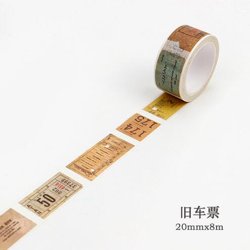 Designed Newspaper Masking Tape - whimsyandever