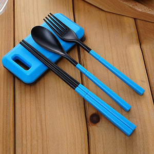 Elpheba Folding Travel Cutlery Set - whimsyandever