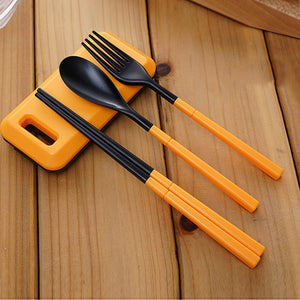 Elpheba Folding Travel Cutlery Set - whimsyandever