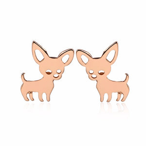 Little Chihuahua Earrings - whimsyandever