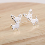 Little Chihuahua Earrings - whimsyandever