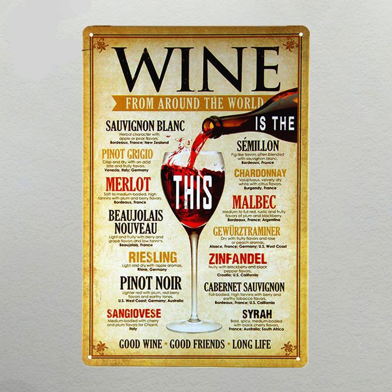 Elixir Wine Sign Poster - whimsyandever