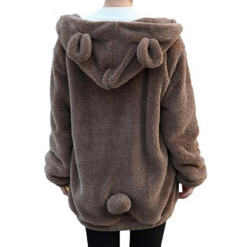 Fluffy Bear Hug Hoodie - whimsyandever