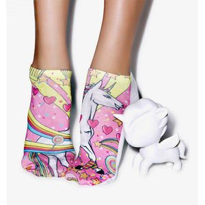 Unicorn Promenade Socks - whimsyandever