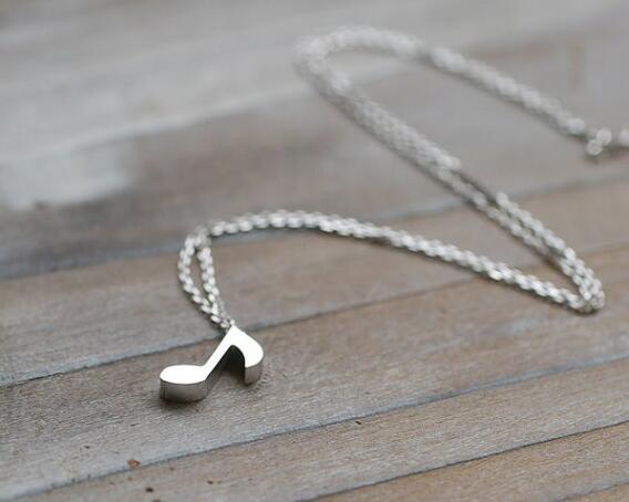 DoReMi Note Necklace - whimsyandever
