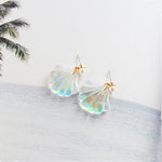 Mermaid Pearl Shell Earrings - whimsyandever