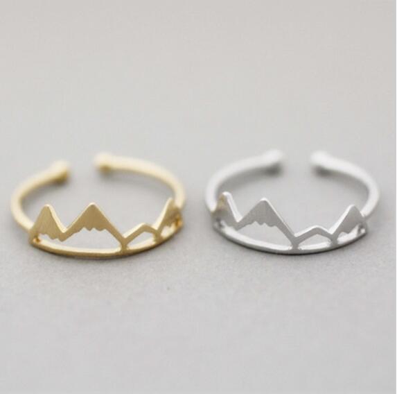 Snow Capped Mountains Ring - whimsyandever