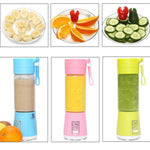 Rainbow Portable USB Smoothie Maker - whimsyandever