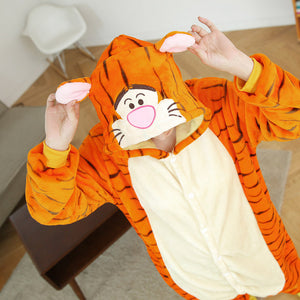 Animal Pajama Adult Onesie - whimsyandever