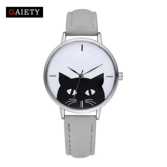 Nosy Kitty Quartz Watch - whimsyandever