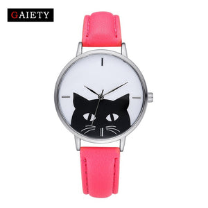Nosy Kitty Quartz Watch - whimsyandever