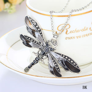 Dragonfly Fairy Dust Necklace - whimsyandever