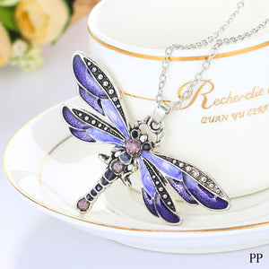 Dragonfly Fairy Dust Necklace - whimsyandever