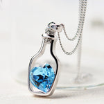 Don't Break My Crystal Heart Pendant - whimsyandever