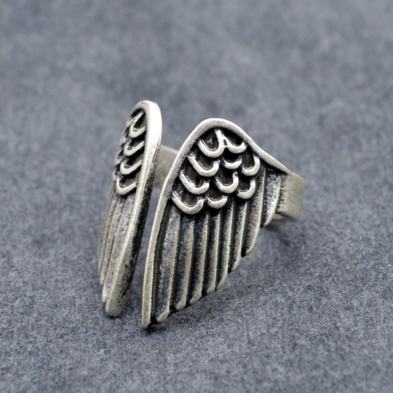 Angel Feathers Ring - whimsyandever