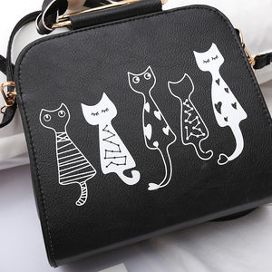 Purrrfect Cat Messenger Bag - whimsyandever