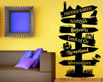 Where Shall I Go Wall Decal - whimsyandever