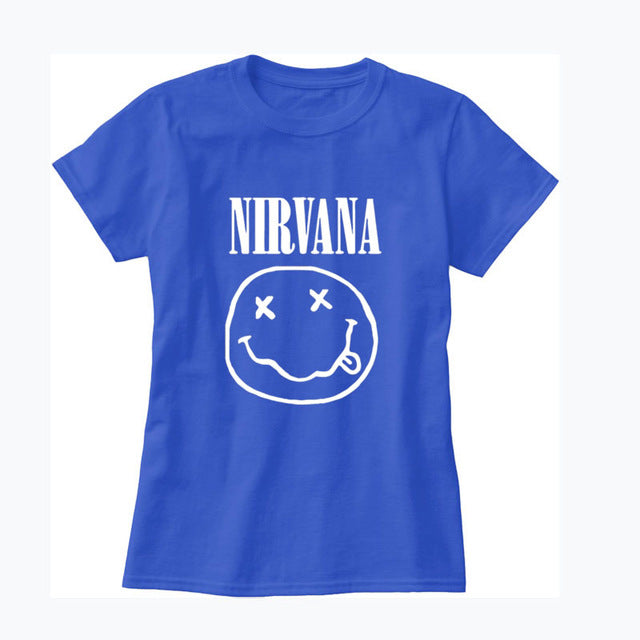 Nirvana Loopy Face Tee - whimsyandever