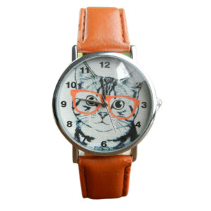 Geeky Cat Analog Watch - whimsyandever