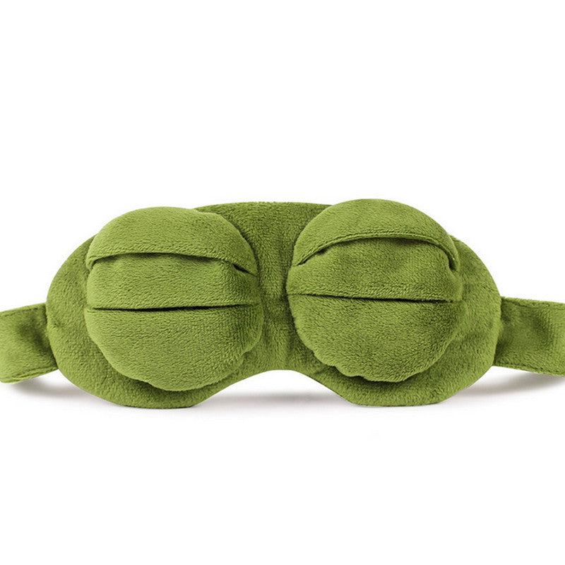 Frog Prince Sleep Mask - whimsyandever