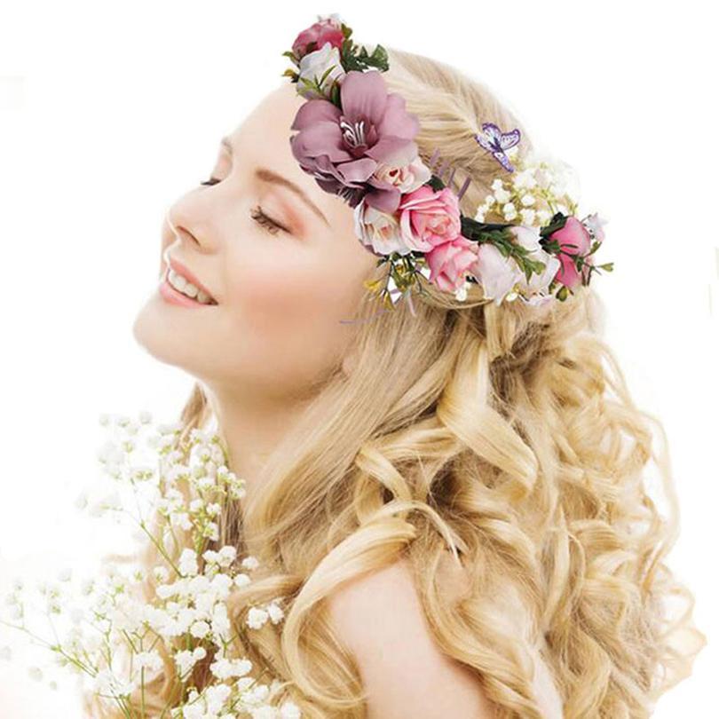 Bohemian Fairy Flower Crown - whimsyandever