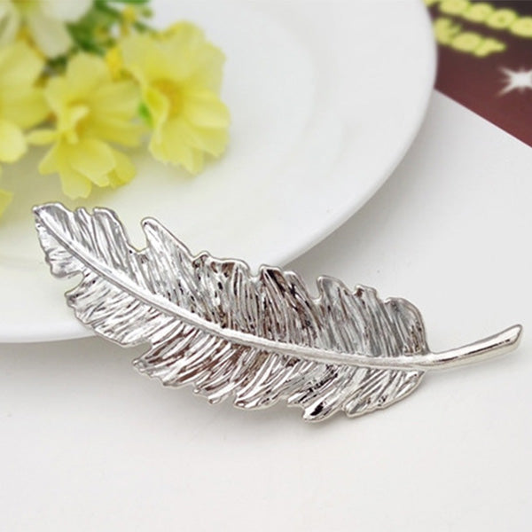 Phoenix Tail Feather Hair Clip - whimsyandever