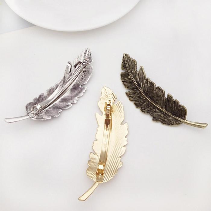 Phoenix Tail Feather Hair Clip - whimsyandever