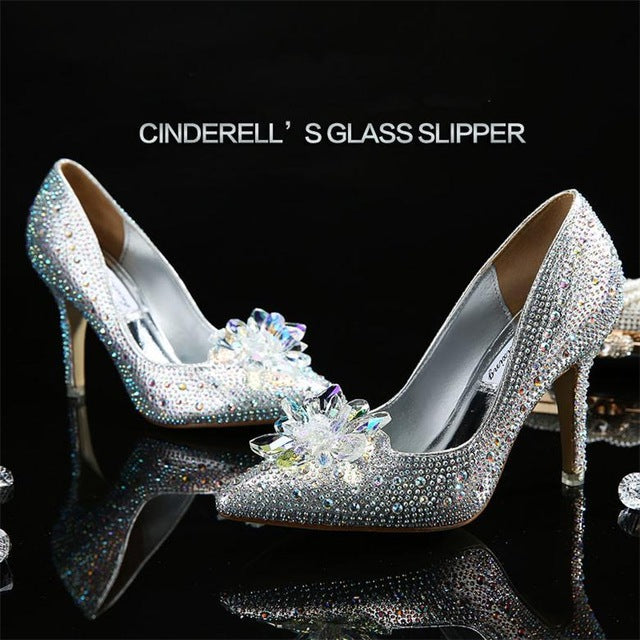 Cinderella Glass Pump - whimsyandever