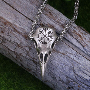 Vikings Raven Skull Talisman - whimsyandever