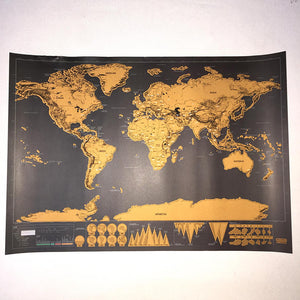 Scratch Off World Map - whimsyandever