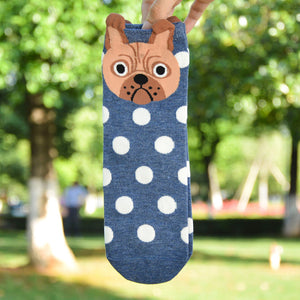 Doggie Snuggles Socks - whimsyandever