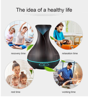 Lotus Essential Oil Humidifier - whimsyandever